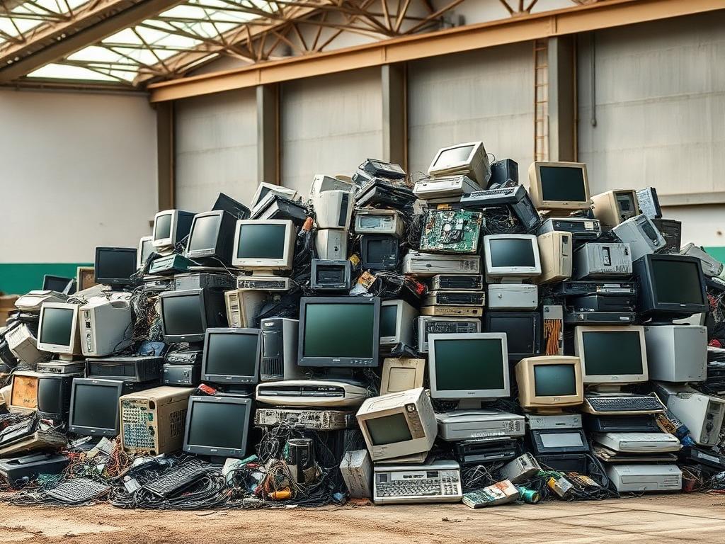 Sucata de Lixo eletrônico